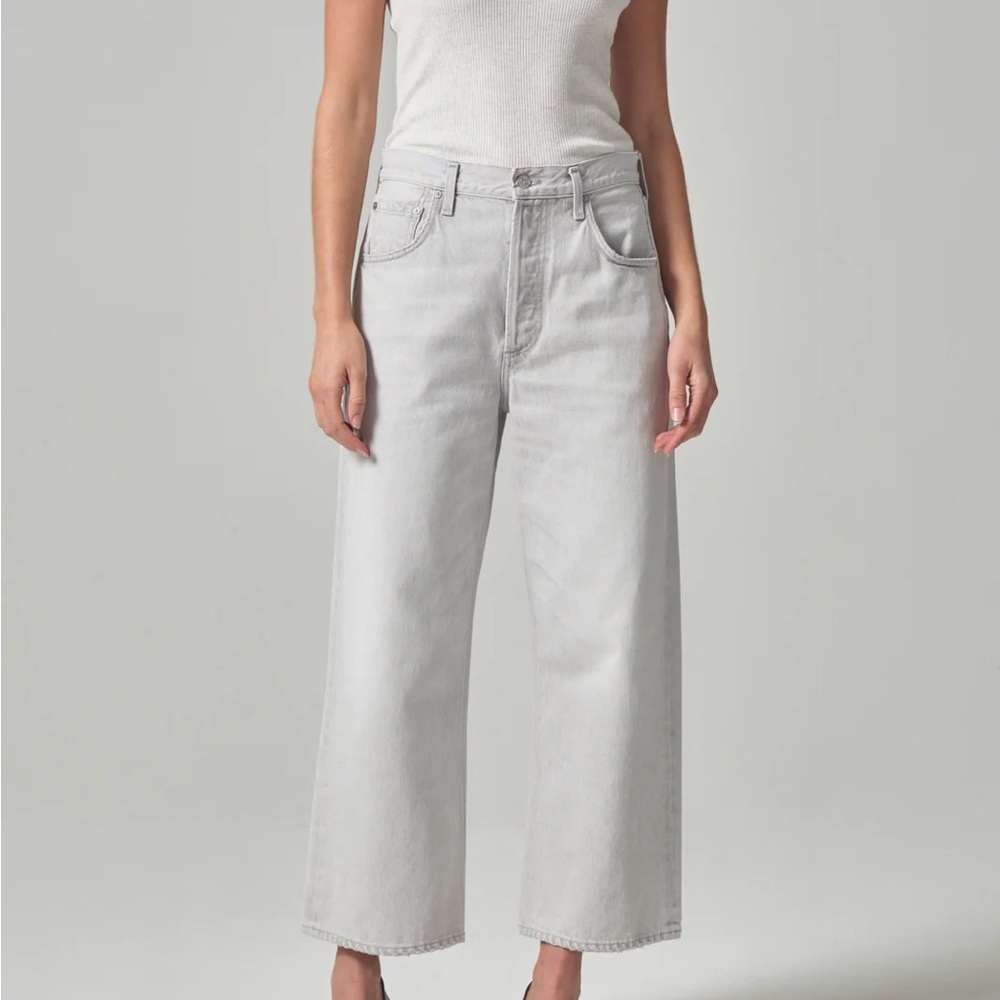 Citizens of Humanity Emma high rise wide leg crop